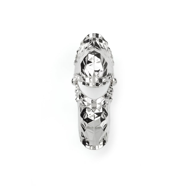 Armour Ring | Silver Ring | Statement Ring | Snake Ring | Claw Ring