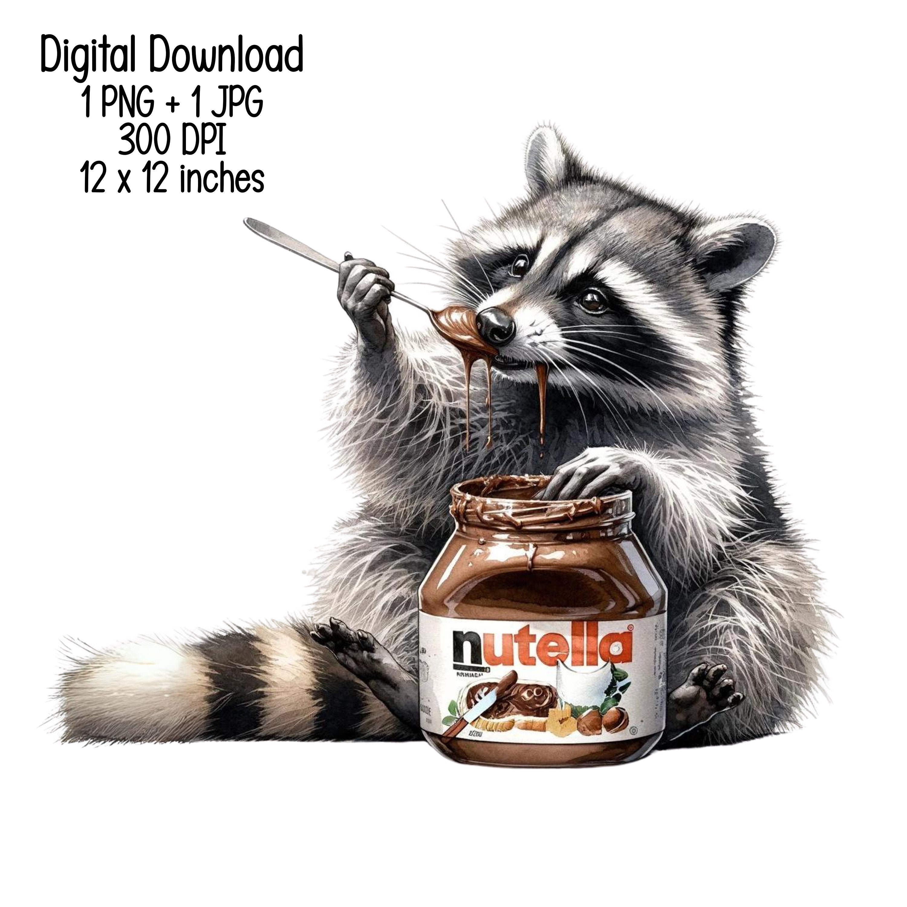 いたずら好きなアライグマ デジタルダウンロード アライグマが