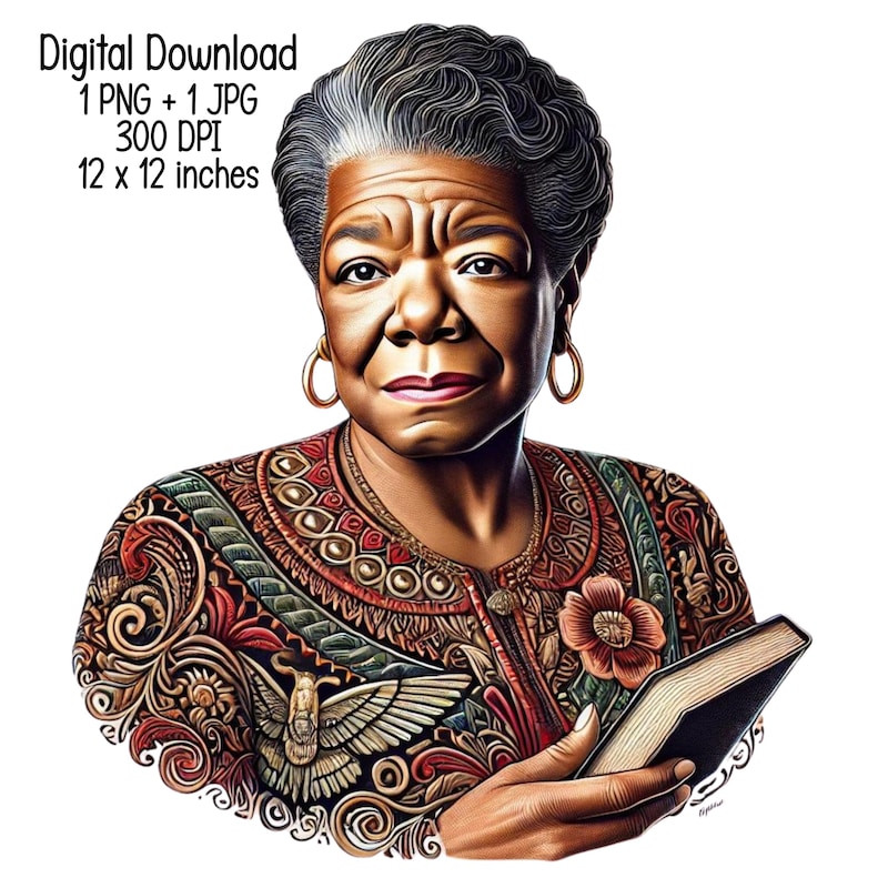 Maya Angelou Svg - Etsy