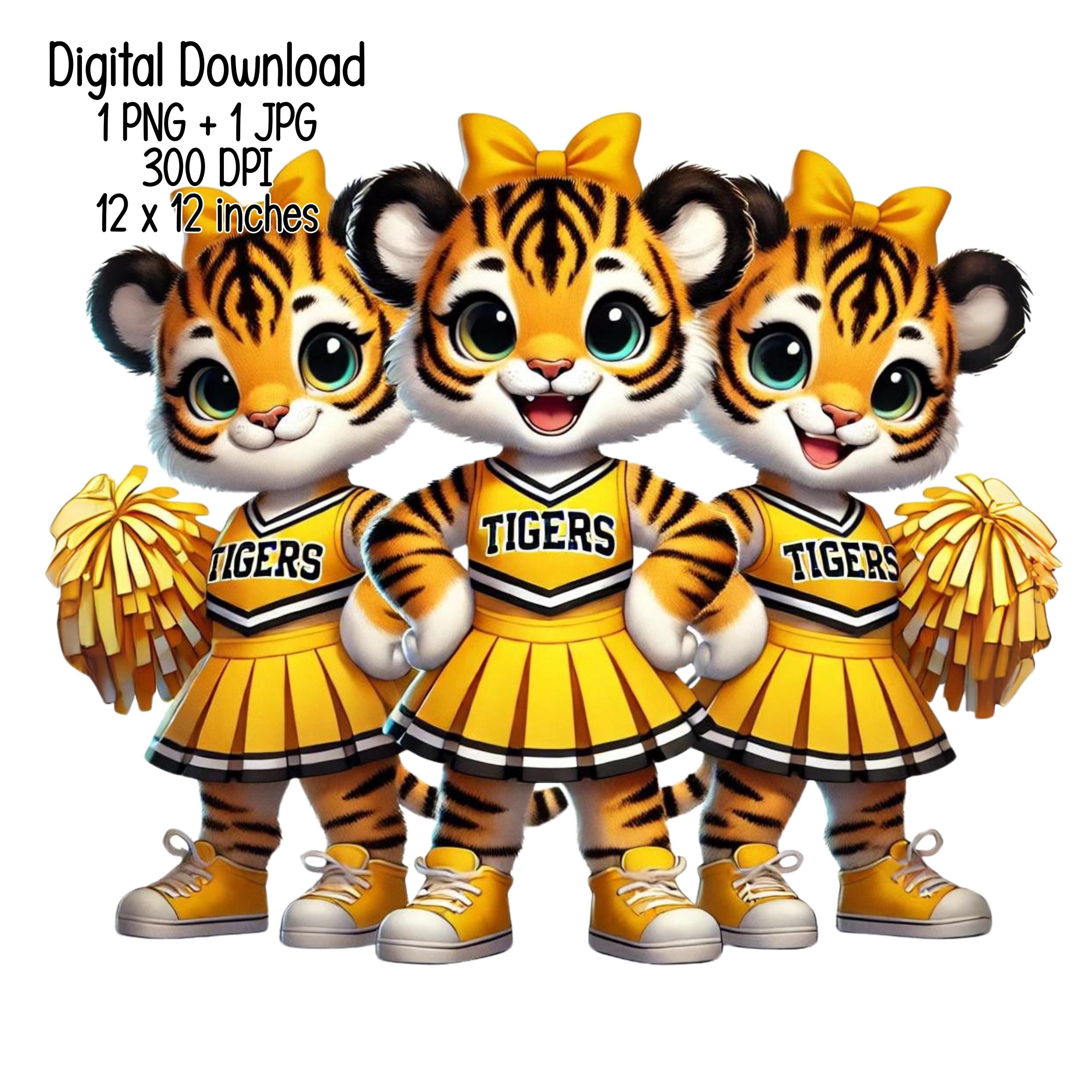 Tigers Cheer Uniform - Etsy