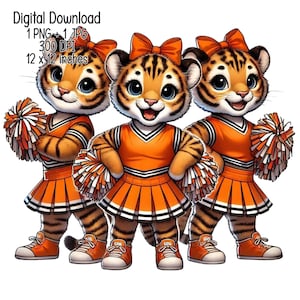 Tigers Cheer Uniform - Etsy
