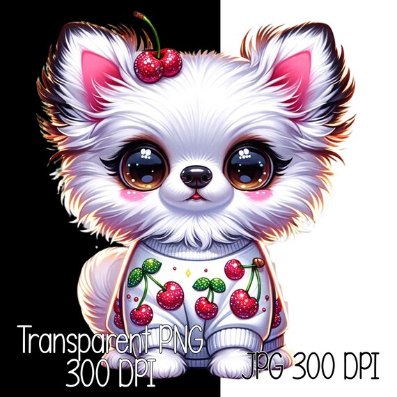かわいい愛らしいチワワのクリップアート チェリー 商用利用 かわいい愛らしいチワワのクリップアート チェリー 商用利用