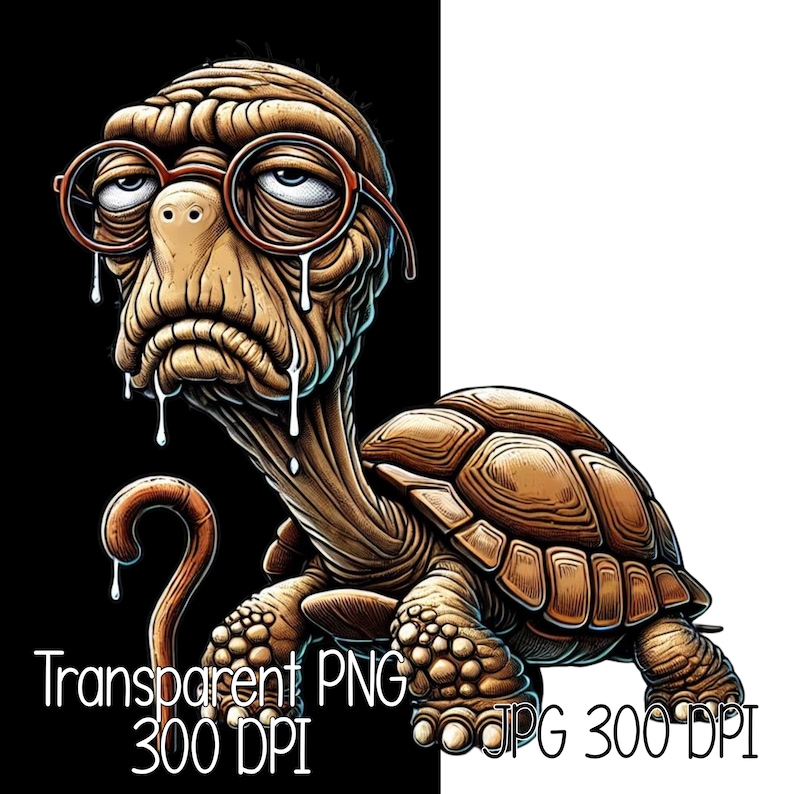Old Turtle - Humorous Digital Download Sublimation Design, PNG, JPG - Etsy