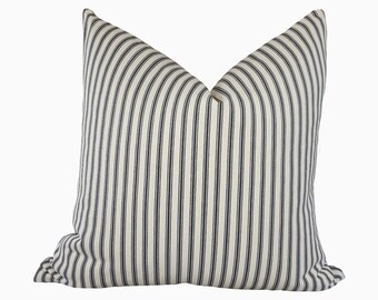 Black stripe cushion | Etsy black cushion cover pillow case throw