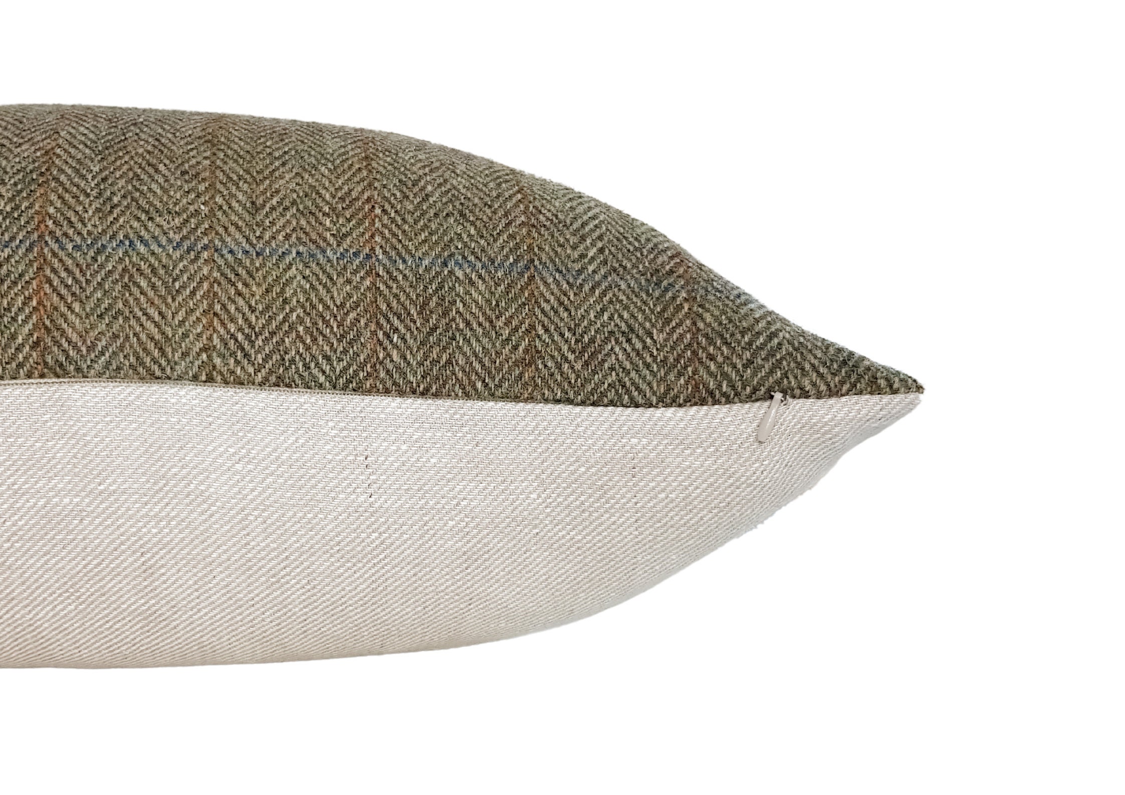 MOSS Harris Tweed Cushion Cover Green Harris Tweed Pillow Etsy UK