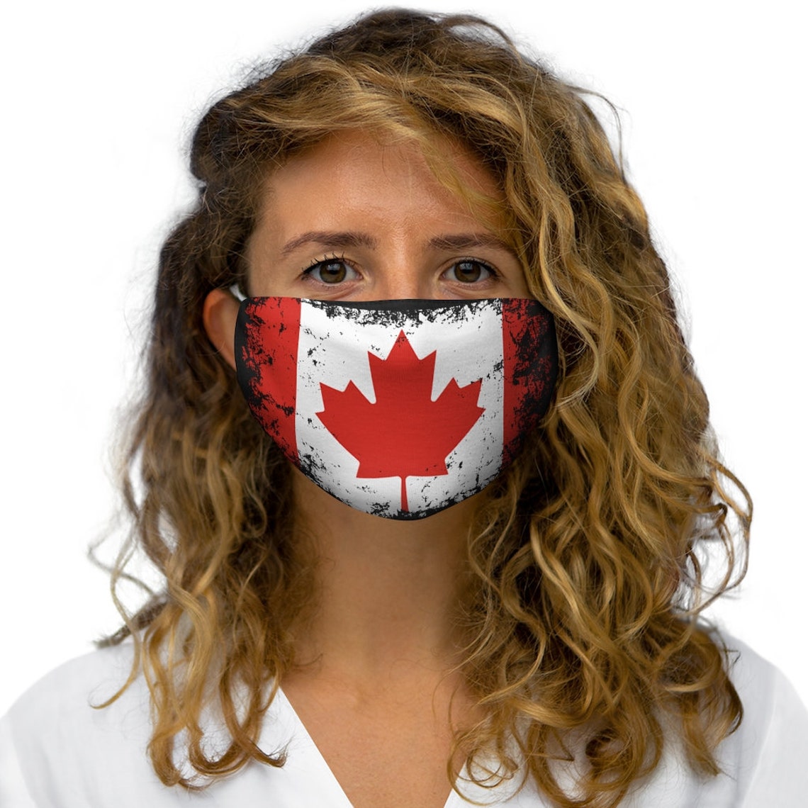 Canada Flag Face Mask Native Canada Pride Facemask Elastic Etsy