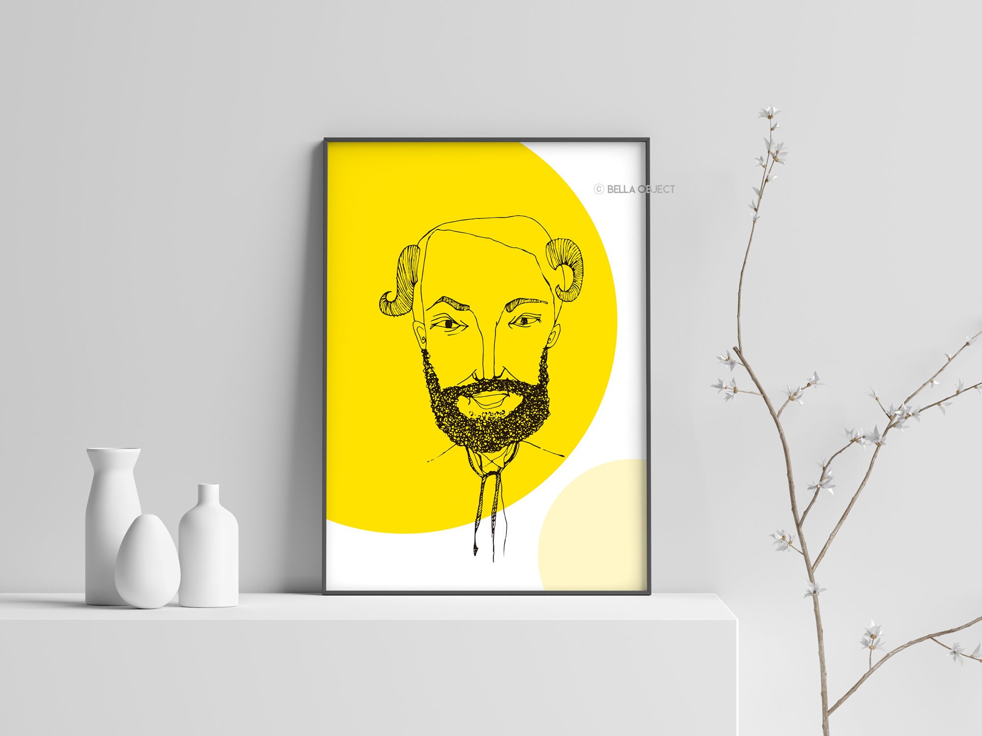 Downloadable Line Art Printable Wall Art Line Art Print | Etsy