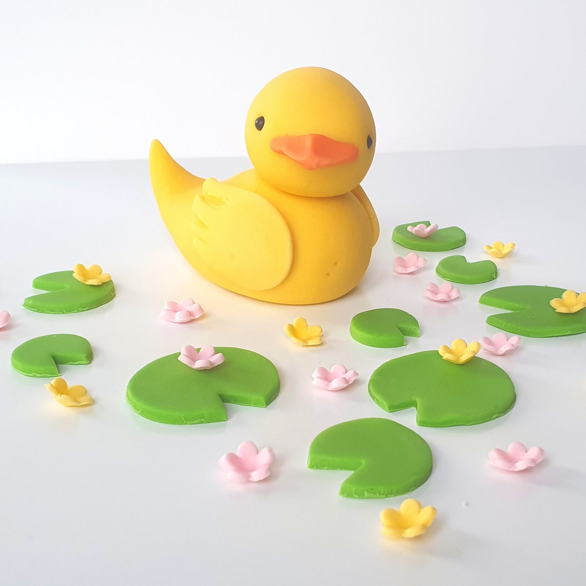 Edible Duck Cake Topper Set Duckling Cake Decorations 3D | Etsy