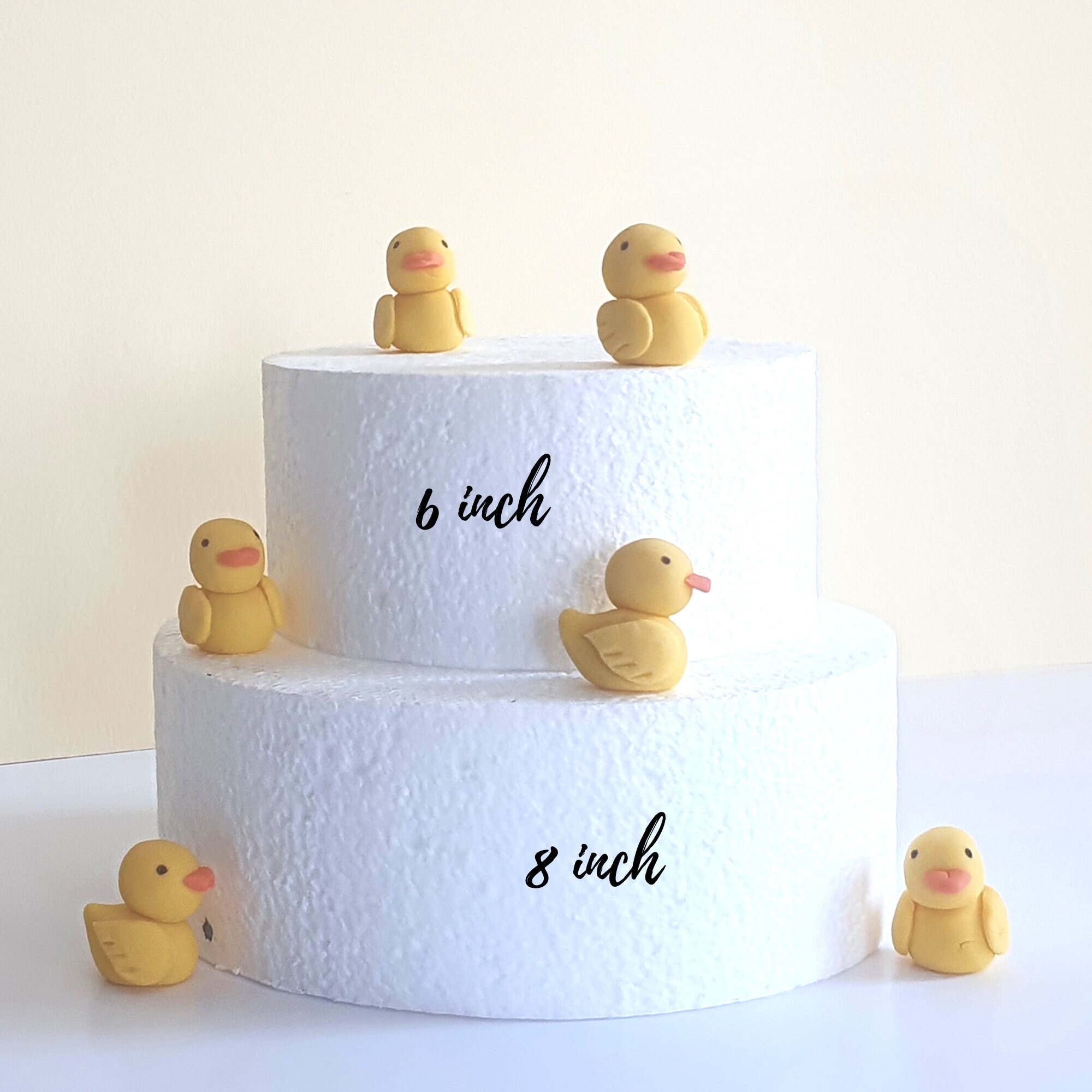 Edible Duck Cake Topper Set Duckling Cake Decorations 3D | Etsy