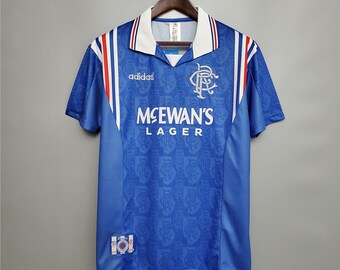 rangers 1988 retro football shirt
