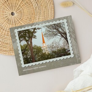 Smyrna, Georgia Postcard: Artistic, local photography, Smyrna Church, Peach state Postcard