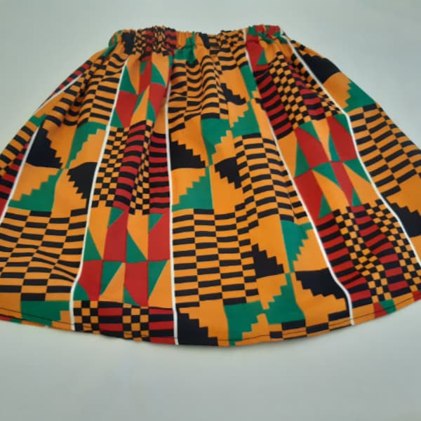 Kinte African Print Child's Skirt
