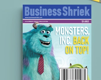 Monster Back on Top Magazine Cover - Print From Home Digital Download -  Etsy Finland