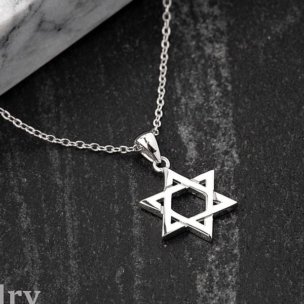 Jewish Star Necklace - Etsy