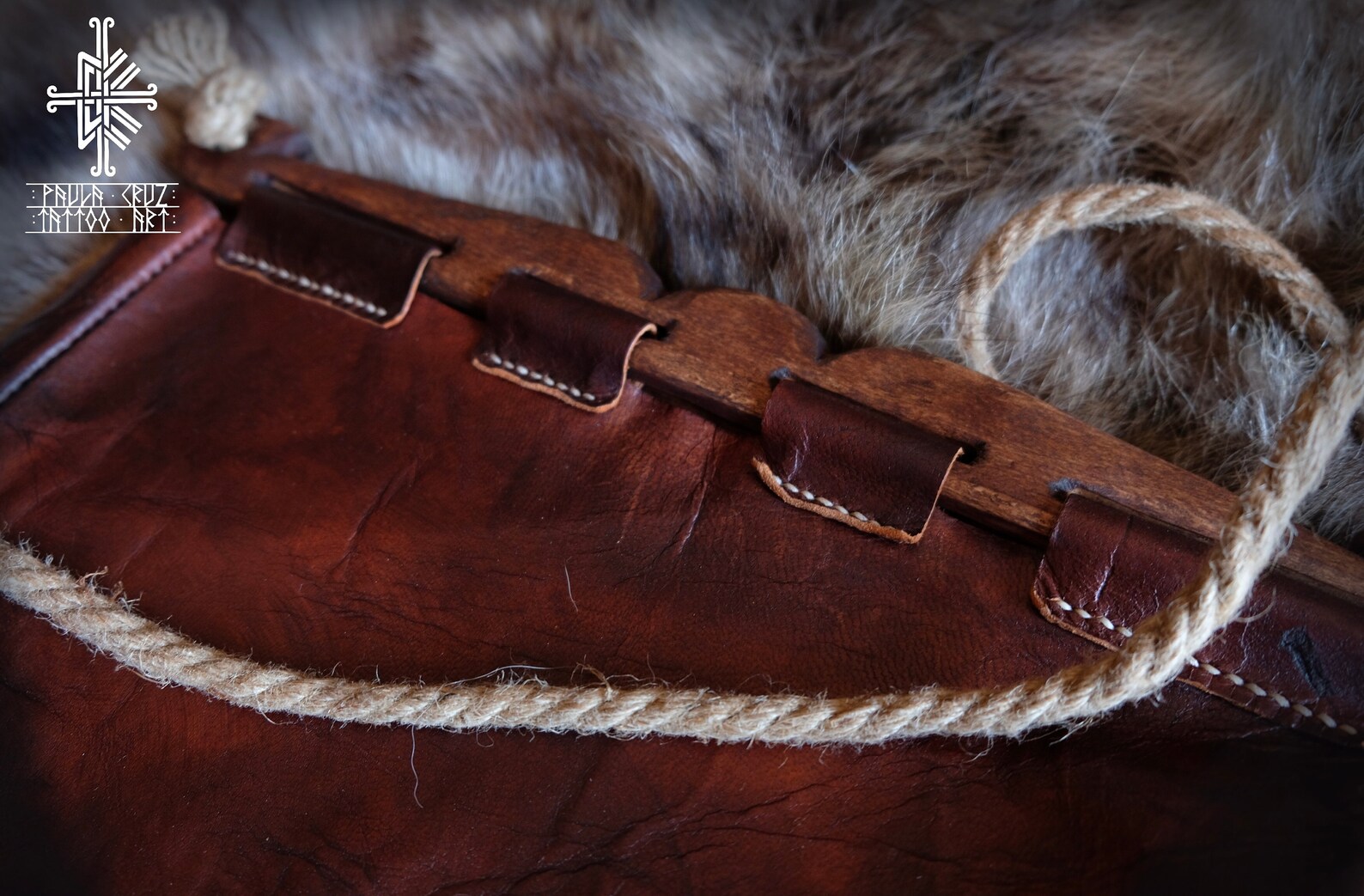 X. VIKING BAG .X bag nordic viking pagan ancient cuero Etsy