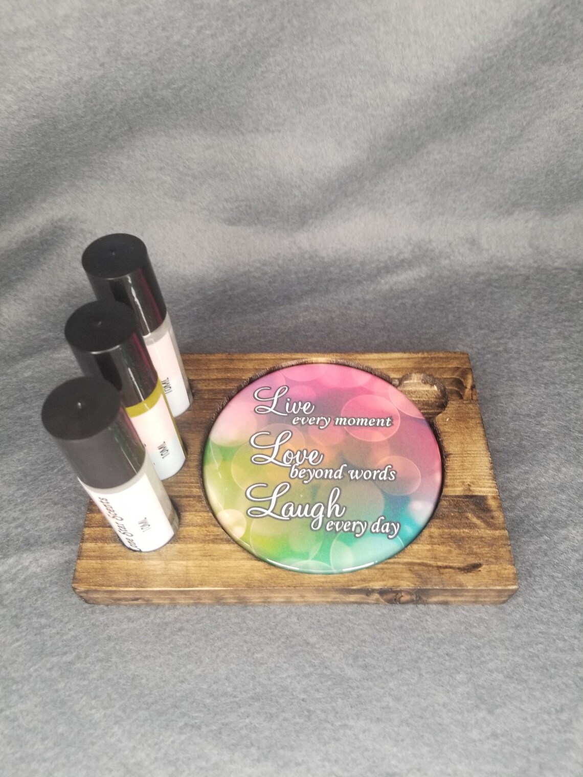 Mirror and scent holder Countertop mirror and body oil Etsy