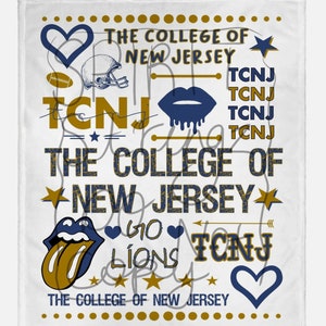 Custom College Blanket