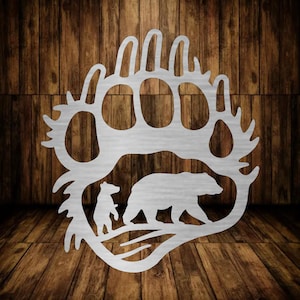 Bear Paw Bear Scene