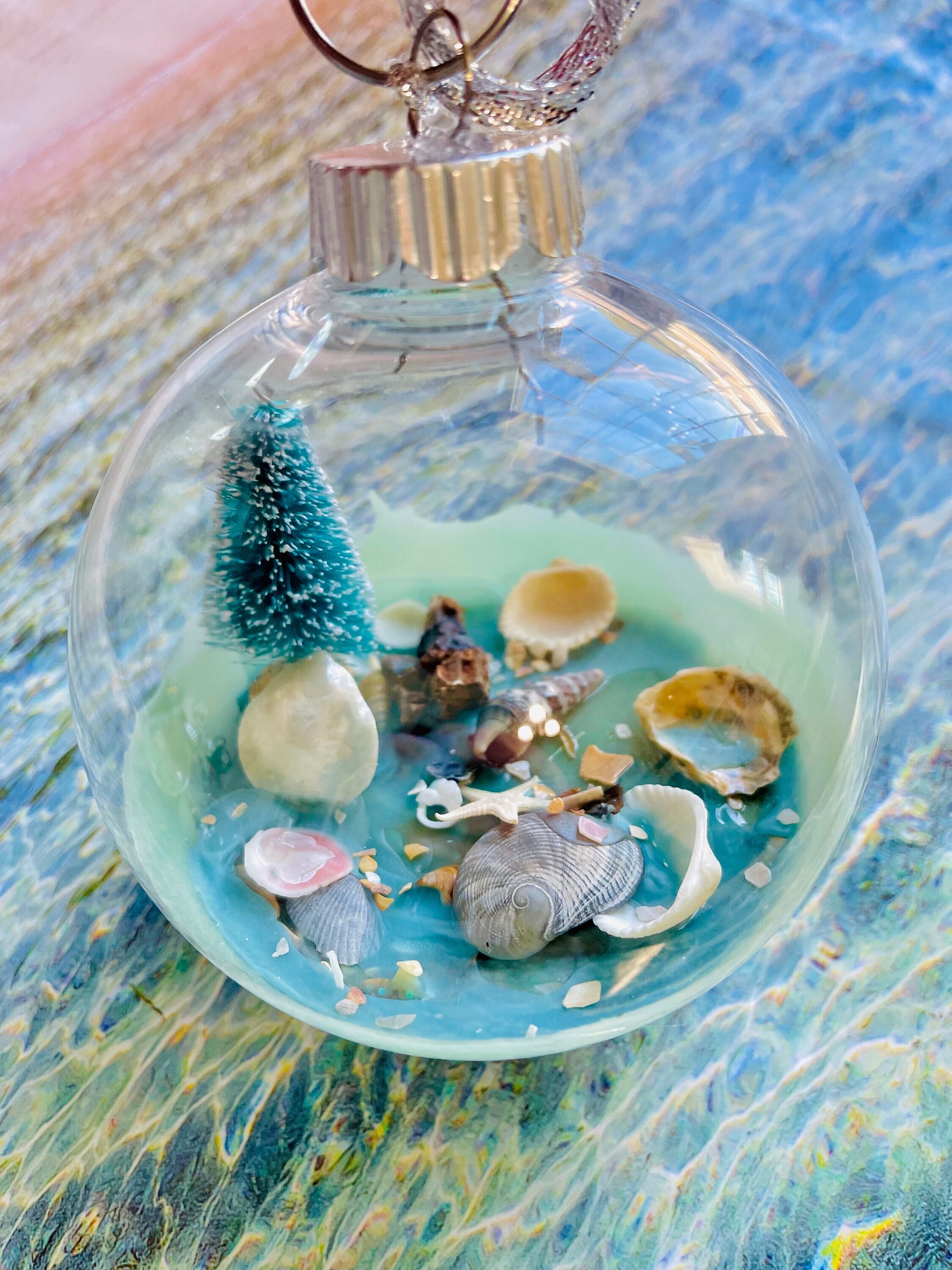 Beach Themed Christmas Ornaments