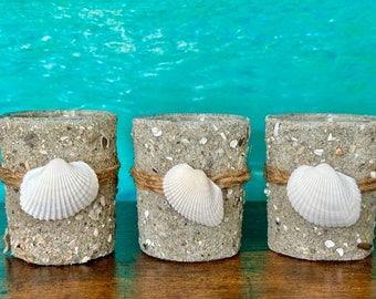 Myrtle Beach Candle, Beach House Decor, Ocean Gift, Seashell Decor, Tranquil Candle, South Carolina, Cottage Core, Sand Candle, Summer Decor