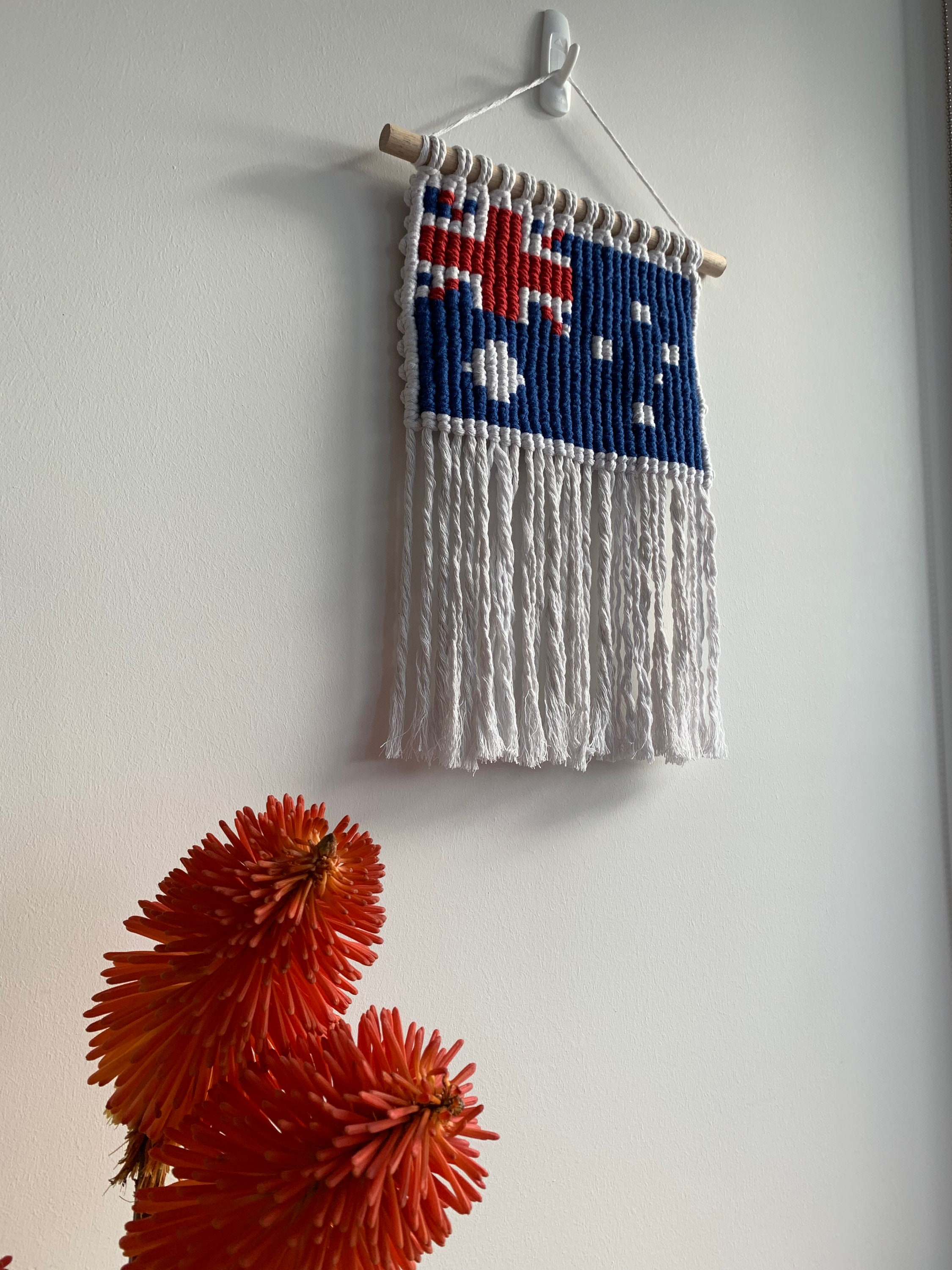 Australia Flag Art Australia Day Country Flag Wall Decor | Etsy