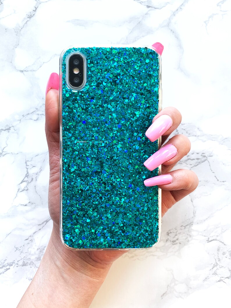 Cosmic Glitter Phone Case iPhone 12 Mini iPhone 12 Pro Max Etsy