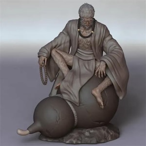 Wukong 3D Models STL Park, Old Money-Black Myth Wukong Monkey 3D Models 3D Printing, Wukong STL Files for 3D Printer, Wukong Monkey Painting