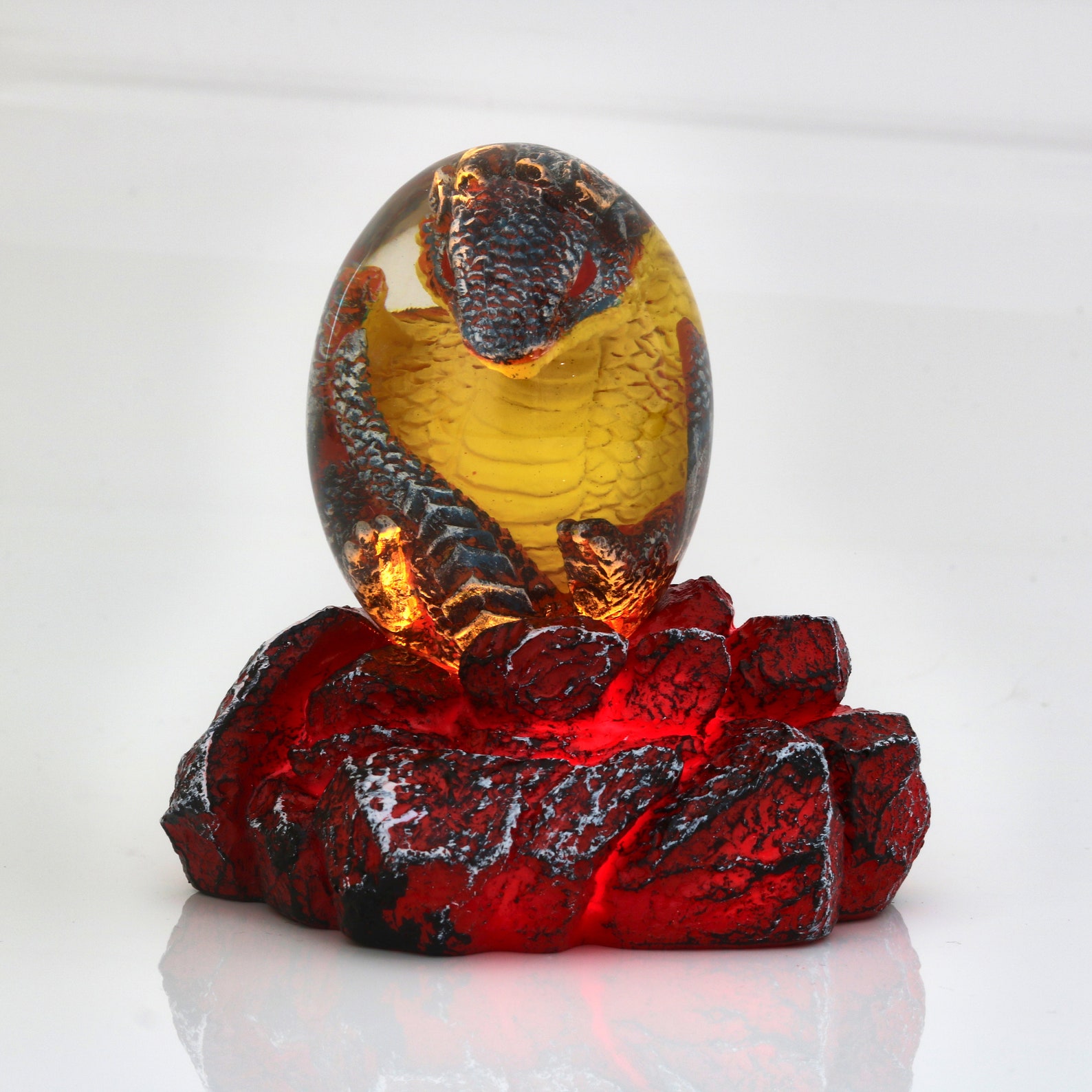 Lava Dragon Egg Night Lights Gifts for Kids Transparent Etsy