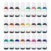 24 Colors Epoxy Resin Pigment, UV Resin Colorant, Resin Dye Transparent Color Fine Mixed Liquid Dye, DIY Crafts 