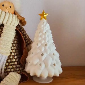 Cute Christmas Tree STL file 3D Figure, 3D STL Park 3D Printing Statue Figure Files for 3D Printer,3D Print Model Christmas Gifts