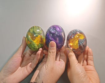 Lava Dragon Egg Easter, Easter Gifts for Kids, Dragon Eggs, Best Easter Eggs Gifts, Unique Gifts, Handmade Resin Dragon Egg Sculpture