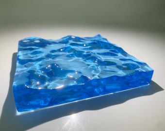 Epoxy Resin River Micro Landscape Decoration, Birthday Gift, Girl's Room Decorations, Unique Gifts, Dad Gifts