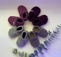 Felt booties for baby/toddler product logo