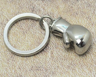 Keyring boxing glove large stainless steel key pendant