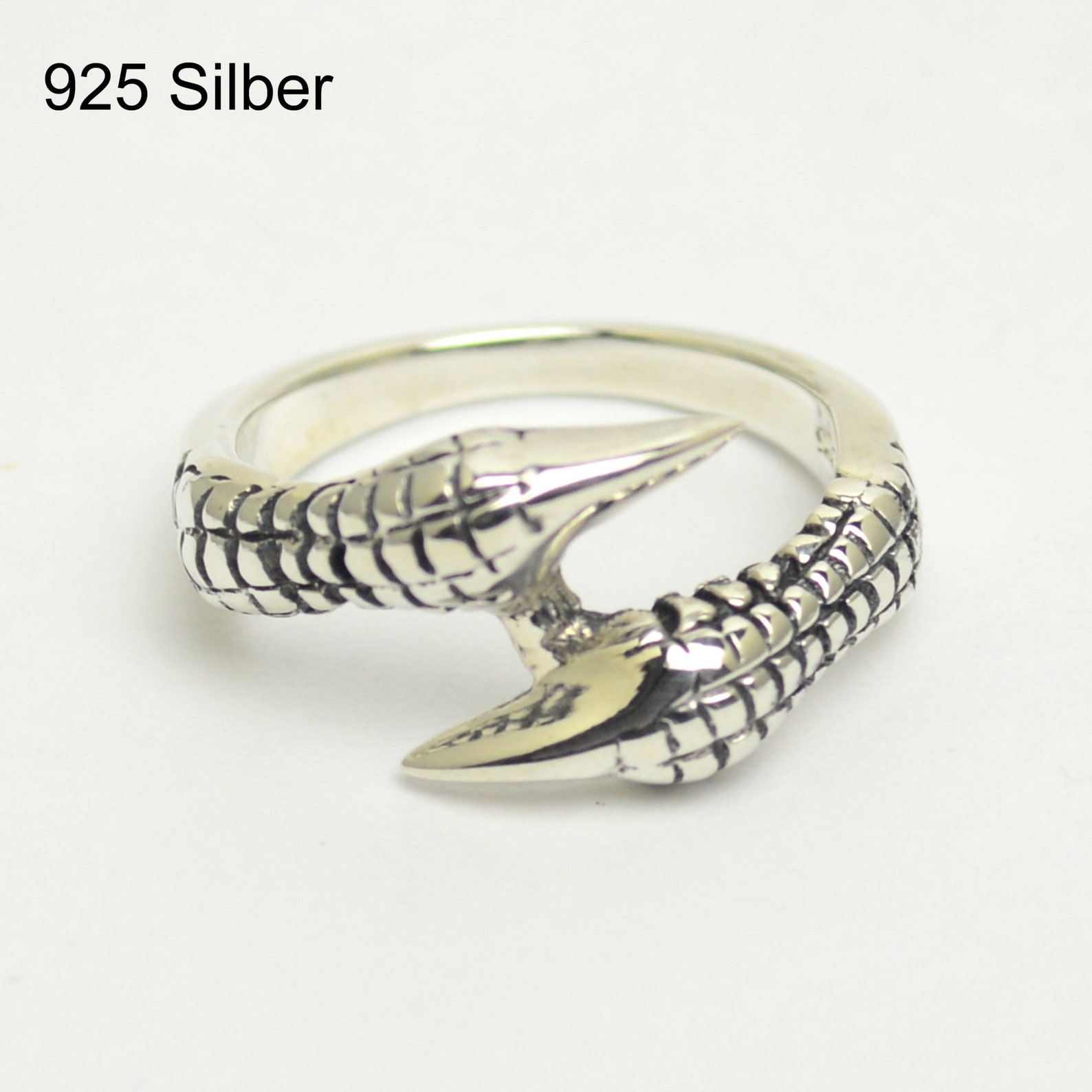 Claw Claws Ring 925 Silver Claw Ring Etsy