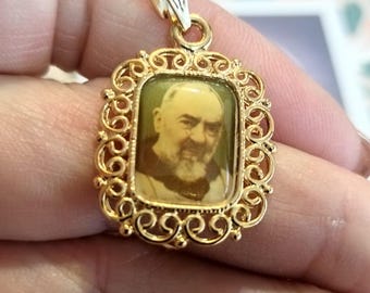 Padre Pio Medal Blessed in Italy San Giovanni Rotondo