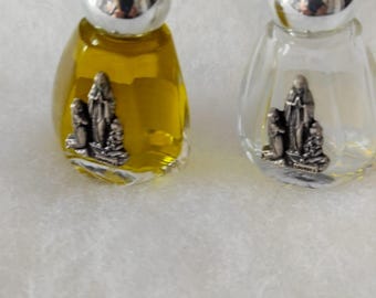 Blessed Holy Water Bottle: Our Lady of Lourdes, St. Peter's Basilica