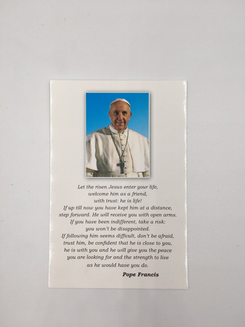 Key Ring Pope Francis Pectoral Cross 5005 Blessed By Pope-Ref Crucifix