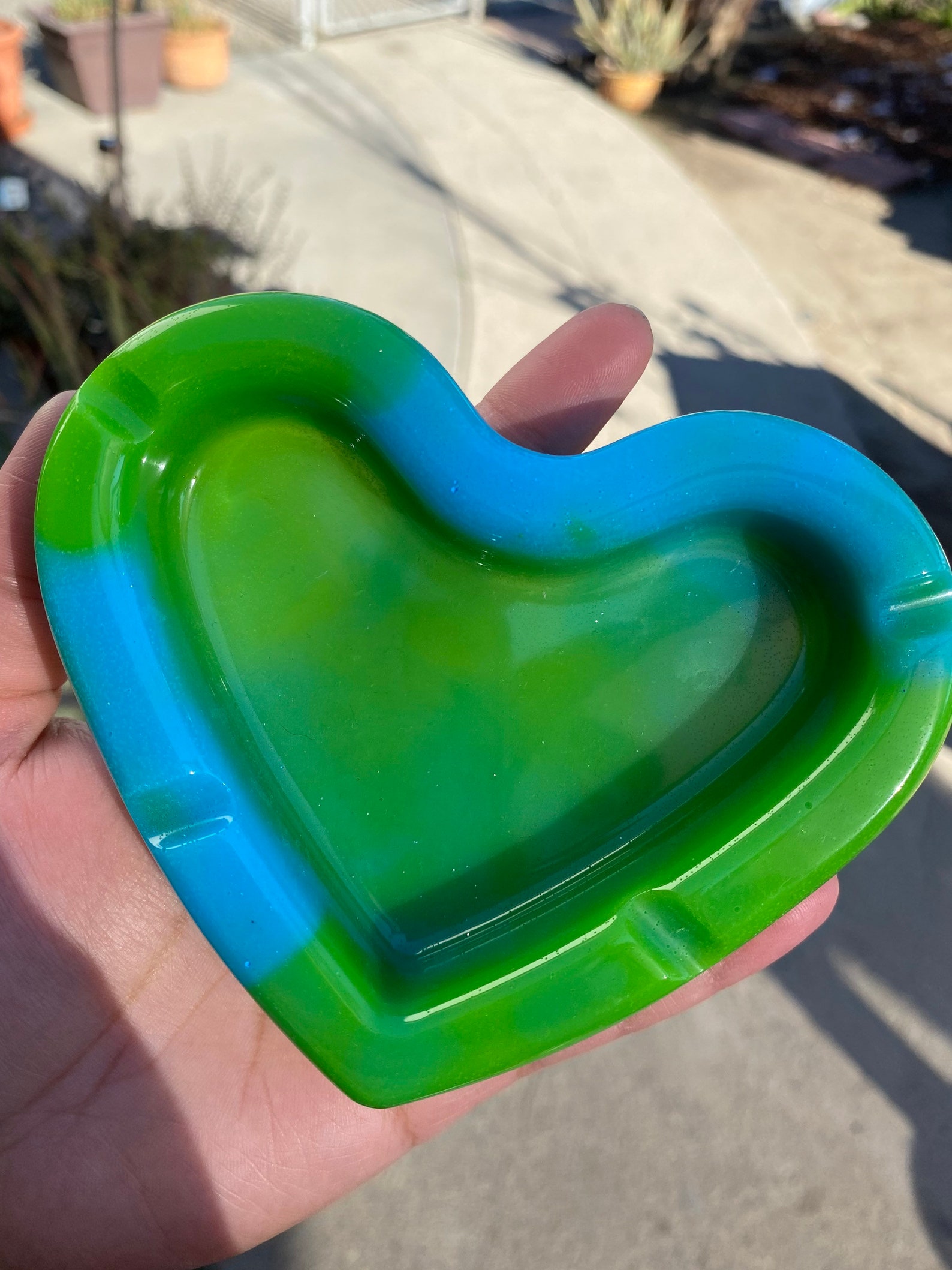 Heart Ashtray Etsy