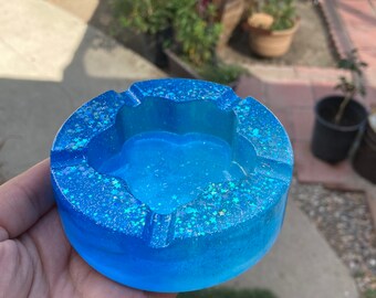 青い花の灰皿 - Etsy 日本