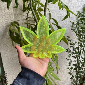 Plateau de feuilles de pot