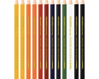 Listo 1620 - Box of 12 - ASSORTED COLORS - China Markers/Grease