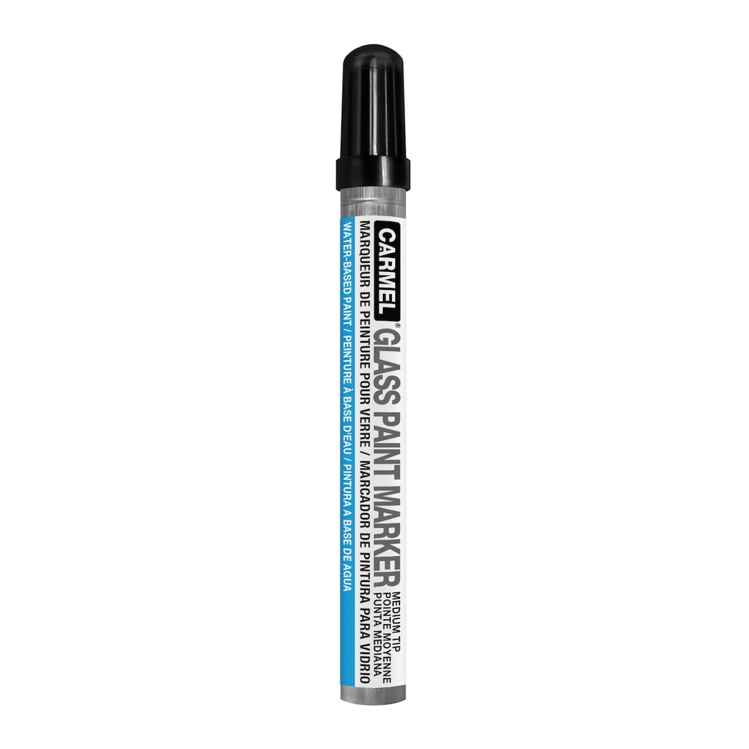 Carmel Glass Paint Marker Mediumtip, Removable Window Marker, Washable
