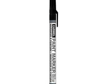 Carmel Paint Marker Pointe fine, stylo de peinture multi-surfaces, peinture permanente à base d'huile