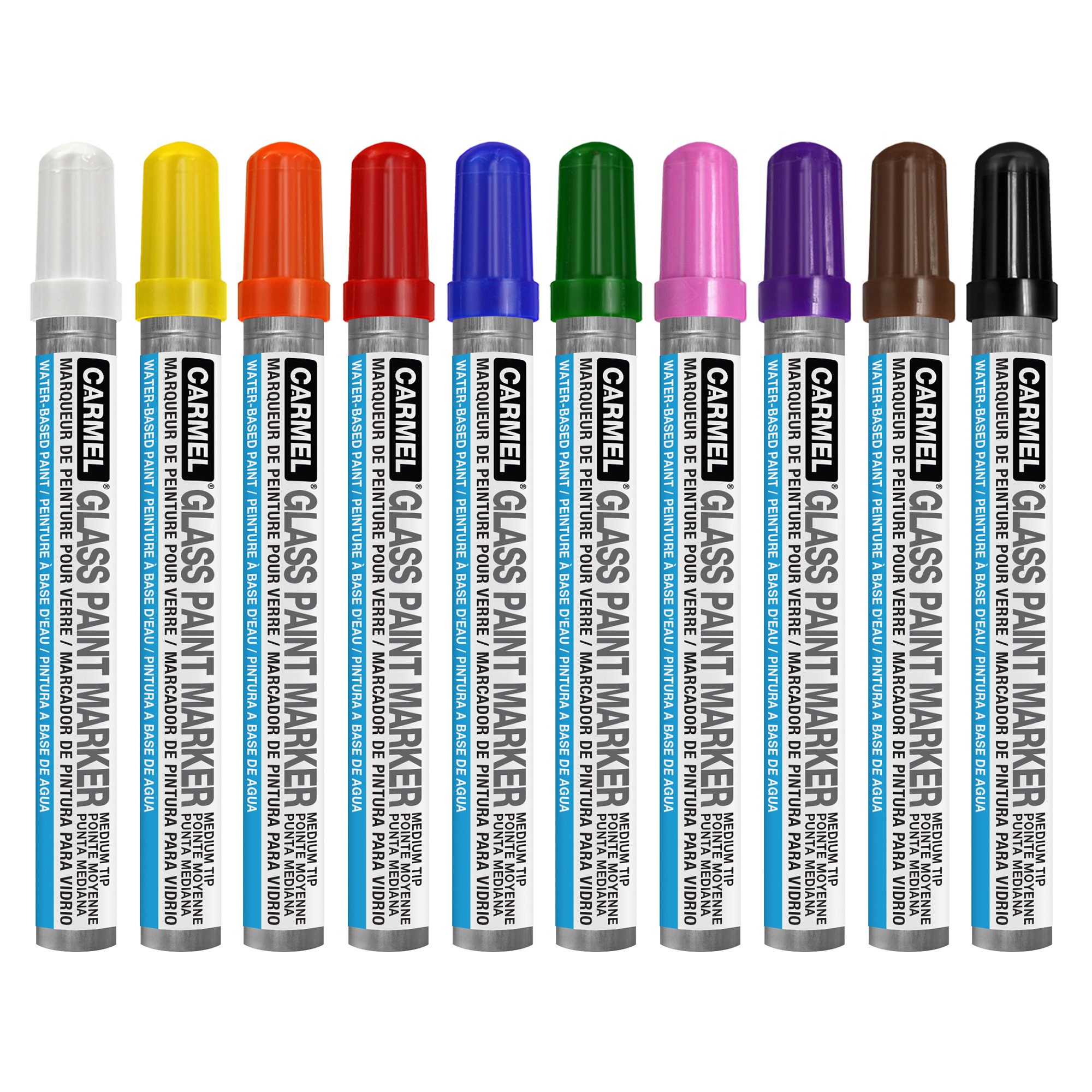 YISAN Magnetic Dry Erase Markers Ultra Fine Tip, 0.7mm, Extra Fine Point,  Whiteboard Markers with Erasers,11 Assorted Colors, Low Odor,12 Count,70559  