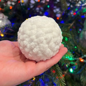 Crochet Snowball