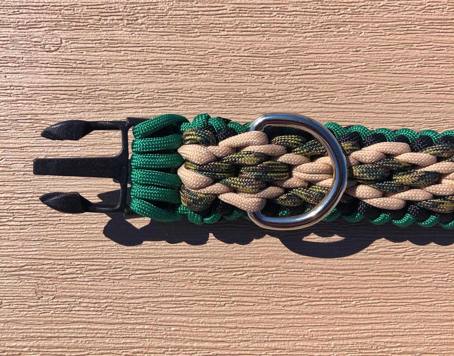 Paracord Dog Collar Diamond Pattern Etsy
