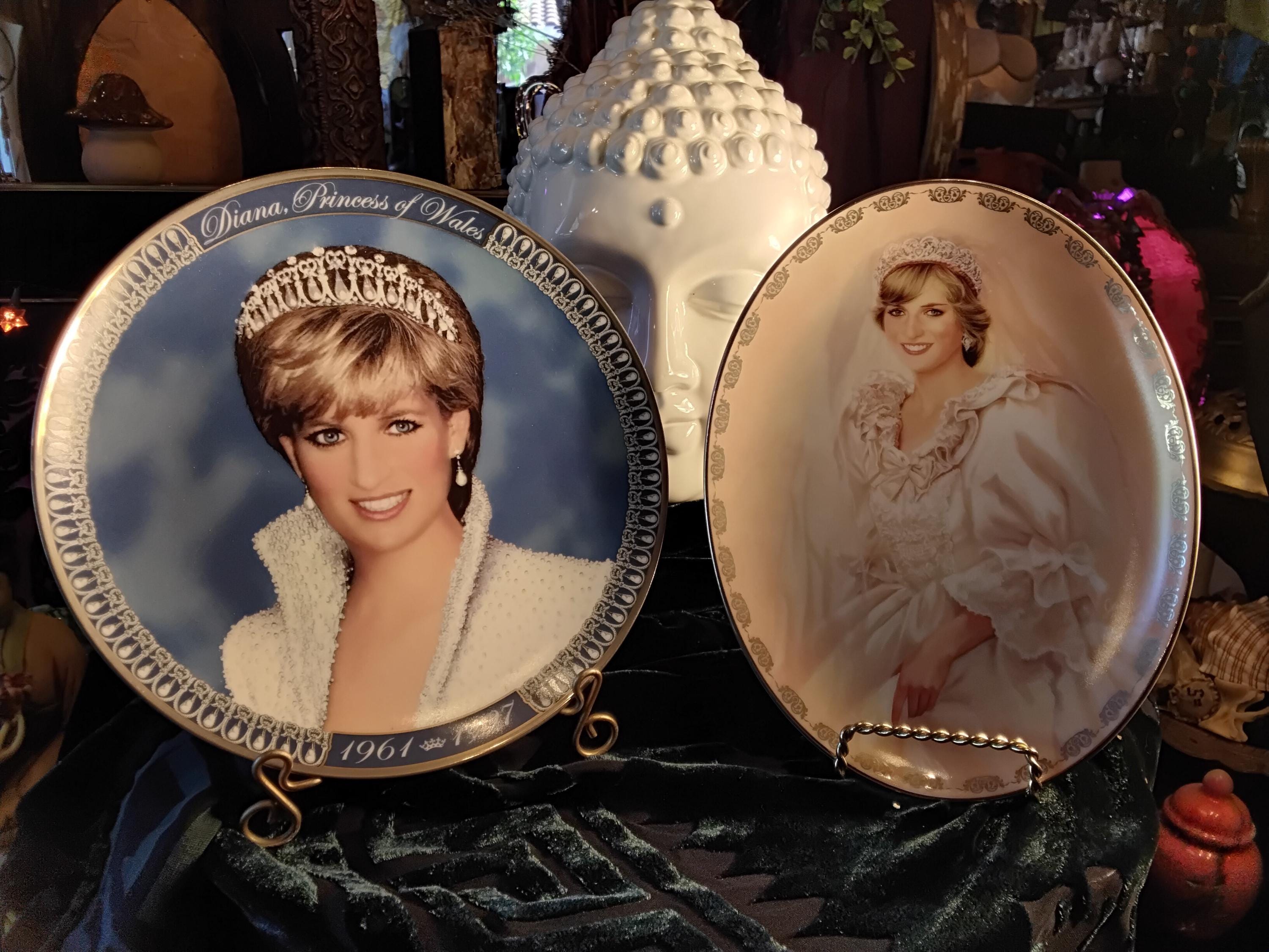 ダイアナ妃肖像プレート  Collection Princess Diana Collectible Plate - Etsy
