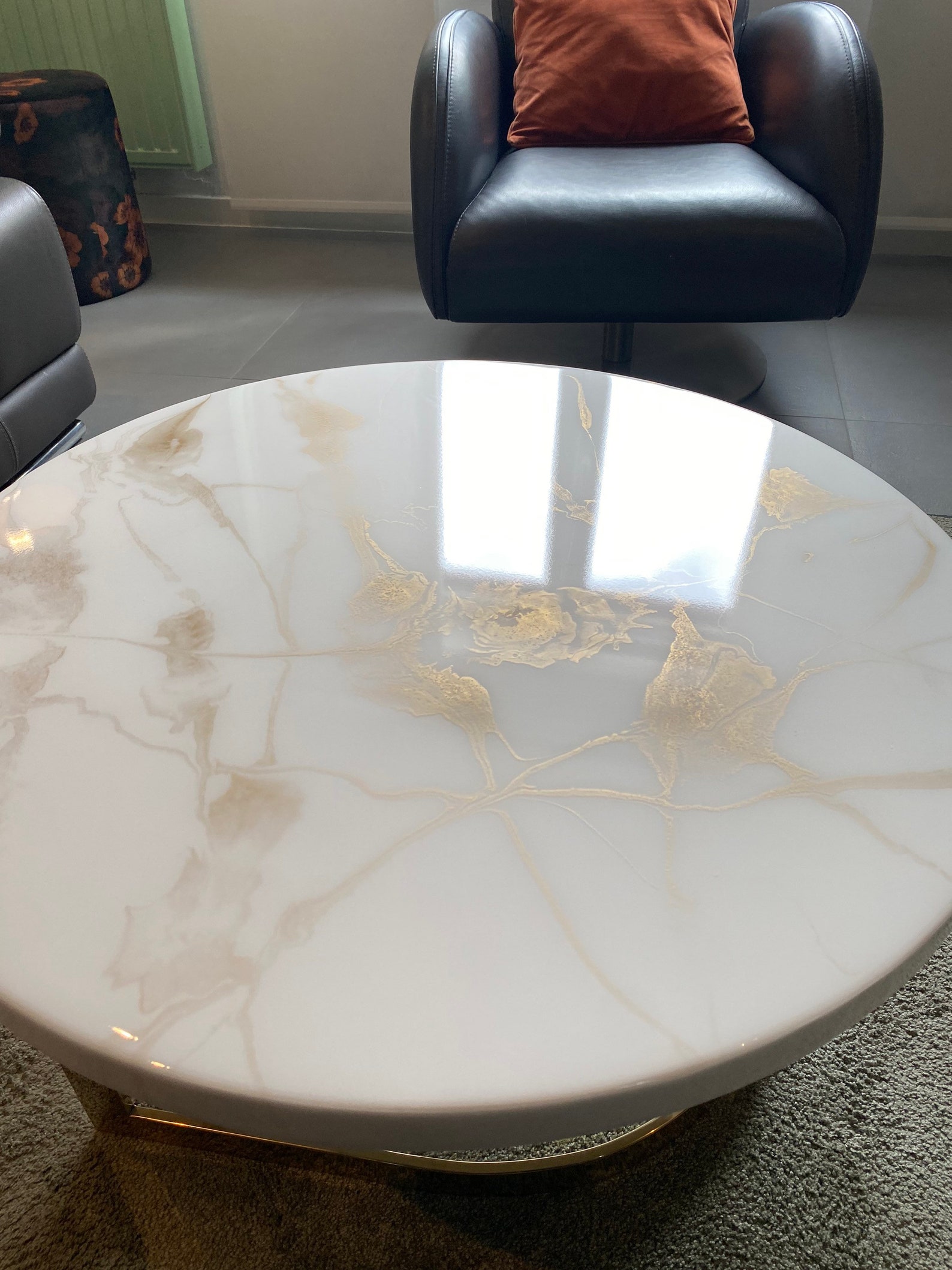 Resin Art Coffee Table Top Etsy