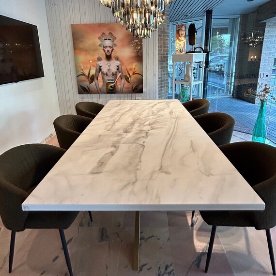 Bespoke marble dining table online